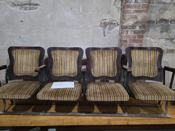 4 seat, theater style seats