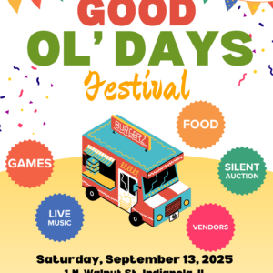 Flyer for the Good Ol' Days Festival