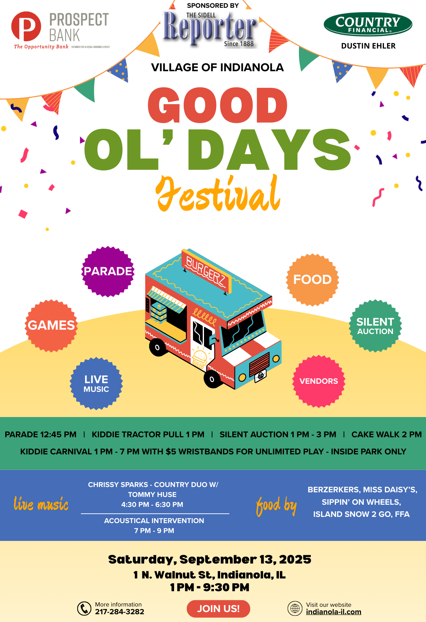 Good Ol' Days Flyer 2025