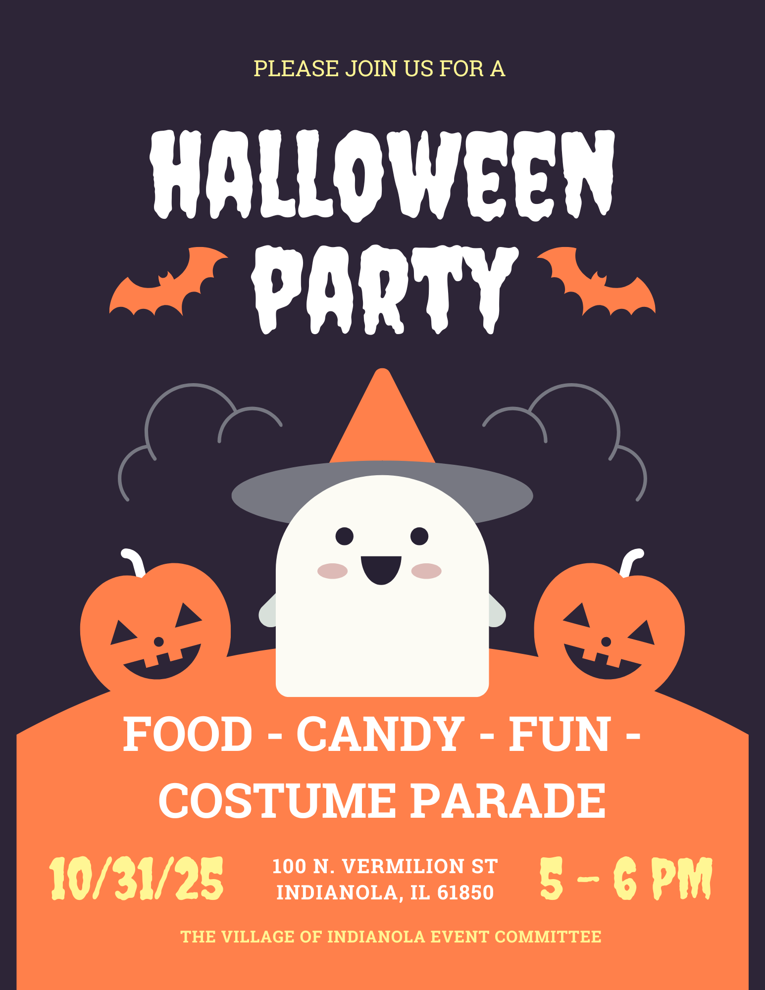 Halloween Party Flyer